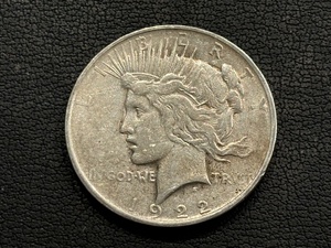 1922-D Peace Dollar