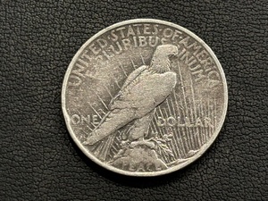 1927-D Peace Dollar