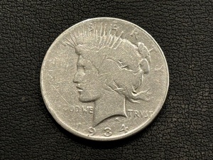 1934 Peace Dollar