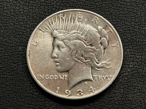 1934-D Peace Dollar