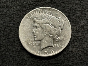 1934-S Peace Dollar