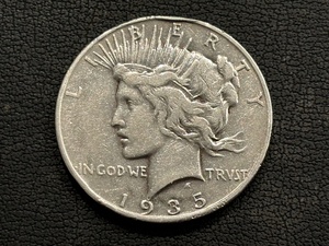 1935-S Peace Dollar