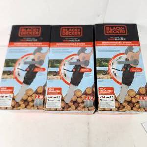 3 Black  Decker YardMaster Interchangeable System Bare Chainsaw Attachment New