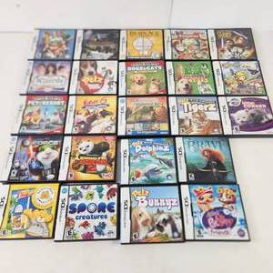 Lot Of 23 Nintendo DS Games All Rated E Miscellaneous Titles
