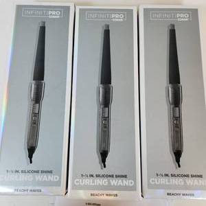 3 Conair Infiniti Pro Curling Wand 1-12 Silicone Shine