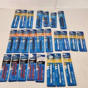 Lot Of Twenty Five New Century Jig-Saw Blades Miscellaneous Sizes