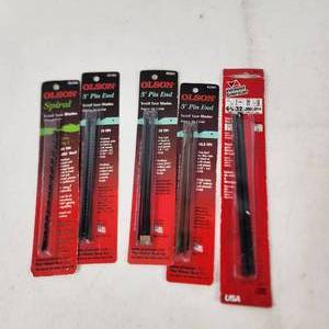 Lot Of Five New Scroll Saw Blades Miscellaneous Sizes