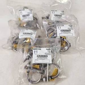 Lot Of Five New National Hardware U Bolts N222-448 516 x 1-38X2-12