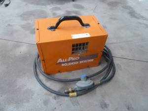 lot 29 image: All- Pro LP Heater 30,000 BTU