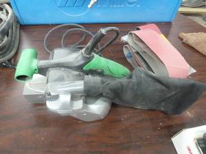lot 65 image: Metabo Belt Sander