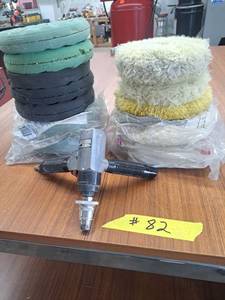 lot 76 image: Pneumatic Buffer & Pads #82