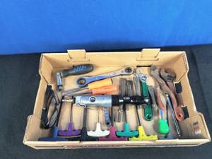 lot 98 image: Tools Wrenches, Pneumatic Ratchet, Etc.
