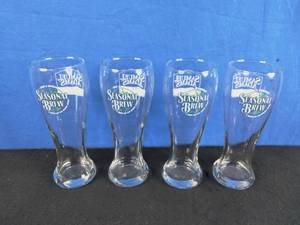 lot 103 image: Set of 4 Samuel Adams Pilsner Beer Glasses