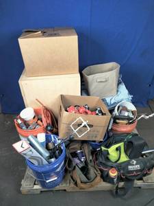 lot 129 image: Winner Takes ALL Storage Drawers, Tools, DVDs, Hoses, Hardware, Husky, and MORE