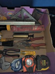 lot 133 image: Tools Hammer, Flashlights, Tape, Etc.&nbsp