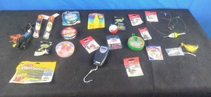 lot 135 image: Everything Fishing Lures, Line, Bobbers, Eagle Claw, Berkley, Powerbait, Etc.