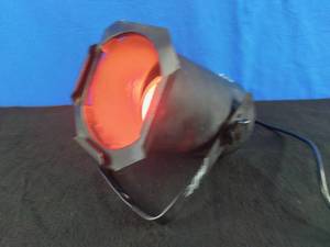 lot 148 image: Red MBT Spotlight Stage Light