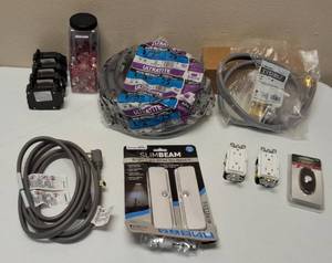 lot 15 image: General Electric - In -Sure Push-In Wire Connectors - Ultratite - Everbilt -HDX - SLIMBEAM - Leviton - Defiant  Electrical Accessories