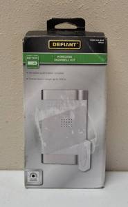 lot 20 image: Defiant  Wireless Doorbell Kit - NEW