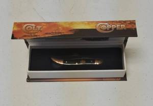 lot 34 image: Colt Copper  Pocket Knife - Single Blade