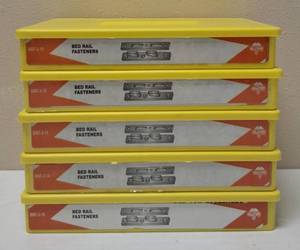 lot 58 image: Servalite  Bed Rail Fasteners (5) Boxes