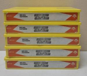 lot 59 image: Servalite  Bed Rail Fasteners (5) Boxes