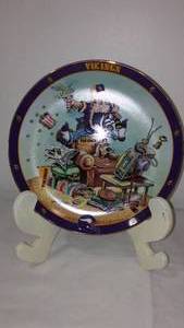 Danbury Mint Ultimate Minnesota Vikings Fan Collectors Plate
