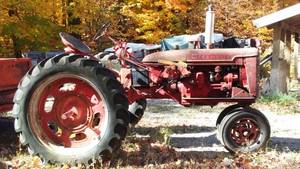 International Harvester McCormick Farmall Super C Tractor.
