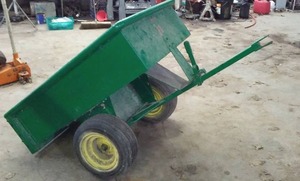 John Deere Lawn Cart.