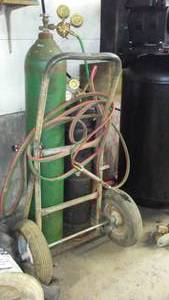Oxygen Acetylene Torch Set.