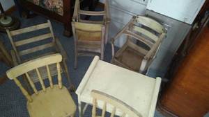 Vintage Children Furniture.