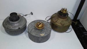 Vintage Kerosine Lamp Heaters (3)