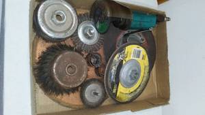 Grinder Attachments And Disks- Variety.