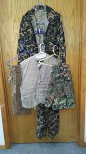 Camouflage Hunting attire.