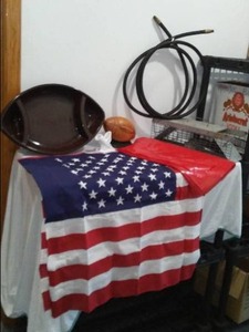 Flag, Football, trapping ,US Flag New and More.