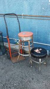 Vintage Shop Stool � Sturdy.