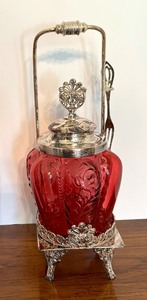 lot 41 image: Antique Pickle Server