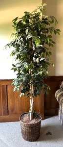 lot 47 image: Faux Decorative Tree