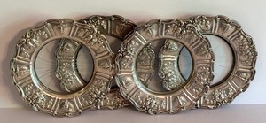 lot 8 image: Four Vintage Reed and Barton Francis I Sterling and Glass Lemon Serving Dishes