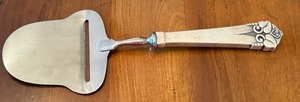 lot 14C image: Vintage Danish Greta by Orla Vagn Mogensen Sterling Silver Cheese Cutter
