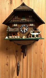 lot 94 image: German Coo Coo Clock