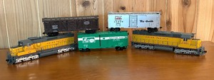 lot 124 image: Train Cars by Atlas, Bachman and Life Like