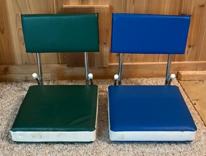 lot 135 image: Two Vintage Stadium Seats