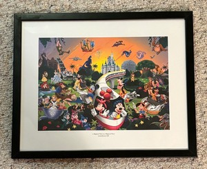 lot 166 image: Disney Limited 2005 Release A Magical Time in a Magical Place Print