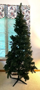 lot 205 image: Faux Christmas Tree
