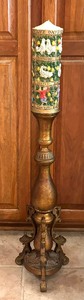 lot 208 image: Vintage Candle Holder with Candle