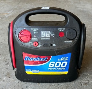 lot 218 image: Duralast AT 3 1700903 Jump Starter
