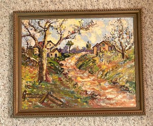 lot 273 image: Textured Original Painting