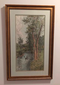 lot 188 image: Framed Stoney Brook Print by McCord