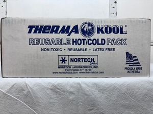 lot 32 image: 1 Case (50 each) NEW Nortech Laboratories TKFP Therma Kool Non-Toxic Reusable Latex-Free HotCold Dental Pack